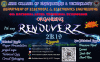 Renouverz 2k19 Electrical and Electronics Engineering Symposium Poster